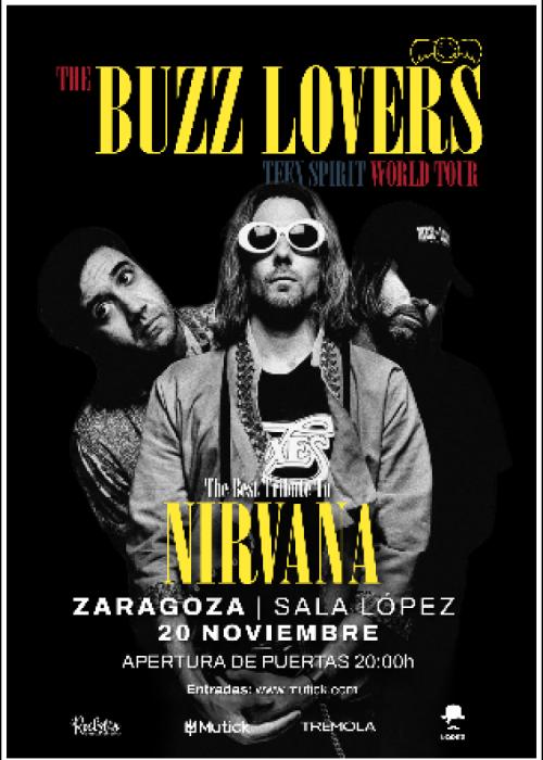 Cartel de Concierto de The Buzz Lovers en Zaragoza