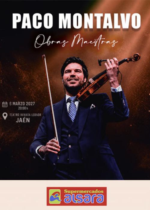 Cartel de Concierto de Paco Montalvo en Jaén