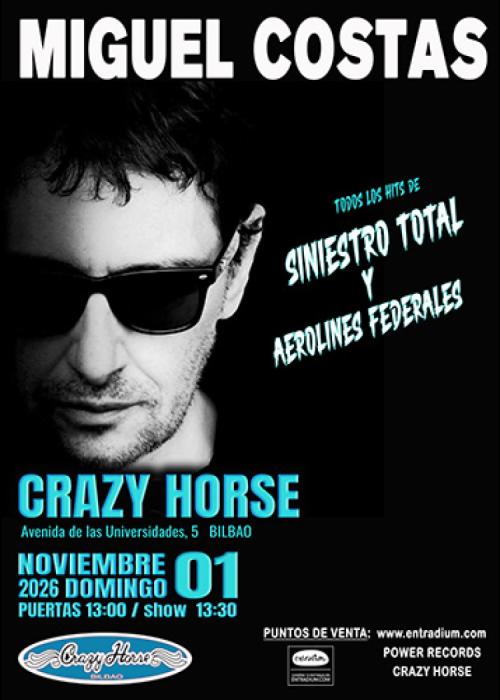 Cartel de MIGUEL COSTAS en Bilbao