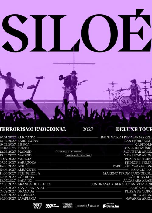 Cartel de Concierto de Siloé en Avilés