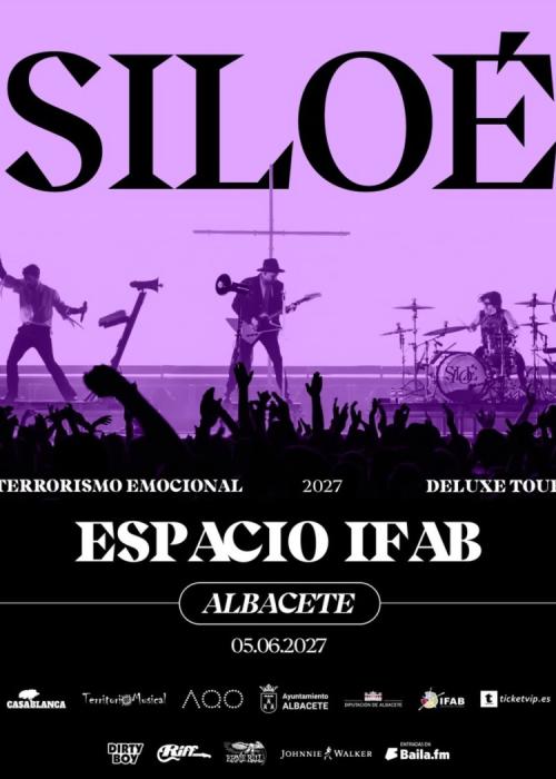Cartel de Concierto de Siloé en Albacete