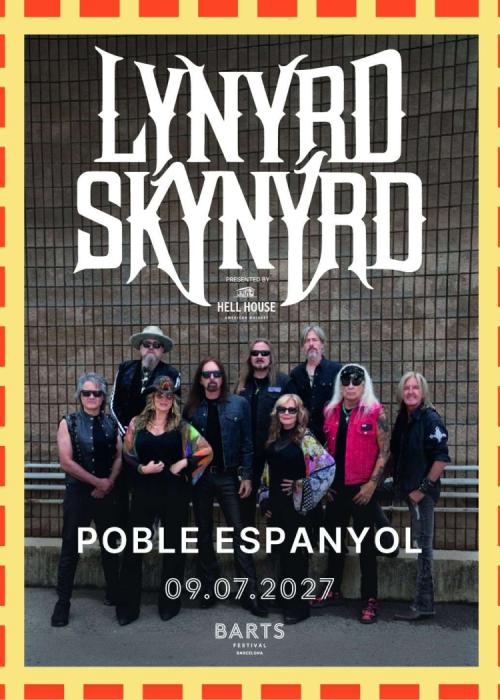 Cartel de Concierto de Lynyrd Skynyrd en Barcelona