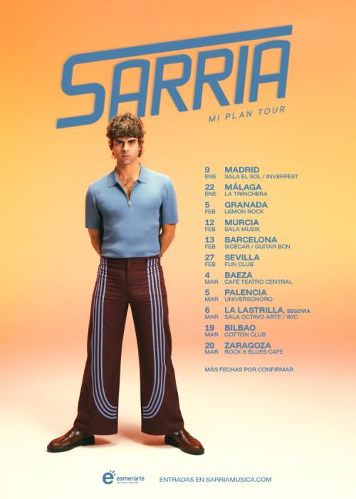 Cartel de Concierto de Sarria en Sevilla