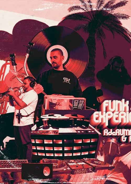 Cartel de R de Rumba + Porcel en Madrid