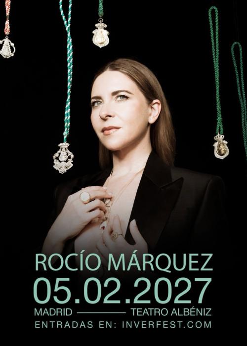 Cartel de Concierto de Rocío Márquez en Madrid