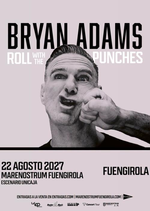 Cartel de Bryan Adams en Fuengirola