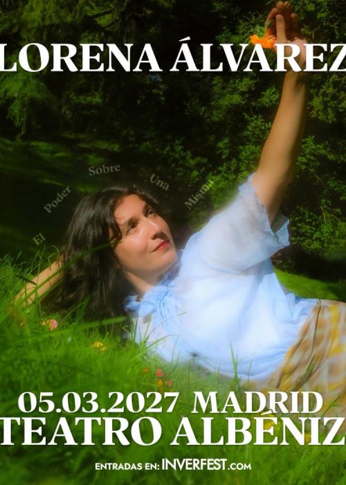 Cartel de Concierto de Lorena Álvarez en Madrid
