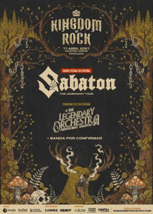 Cartel de Kingdom of Rock 2027