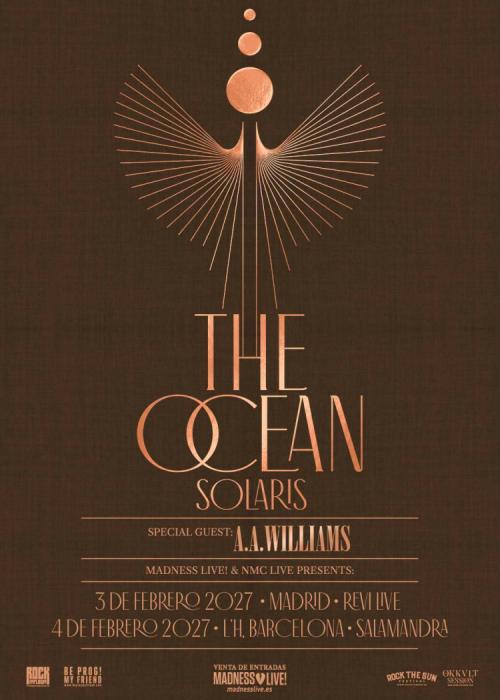 Cartel de Concierto de The Ocean en Barcelona
