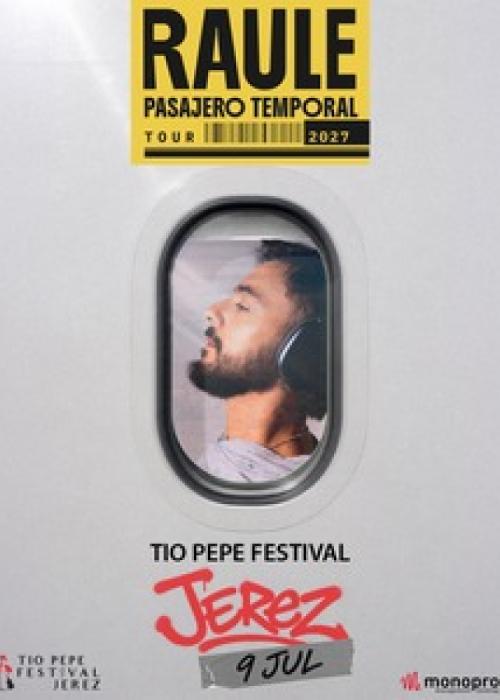Cartel de Concierto de Raule en Jerez de la Frontera