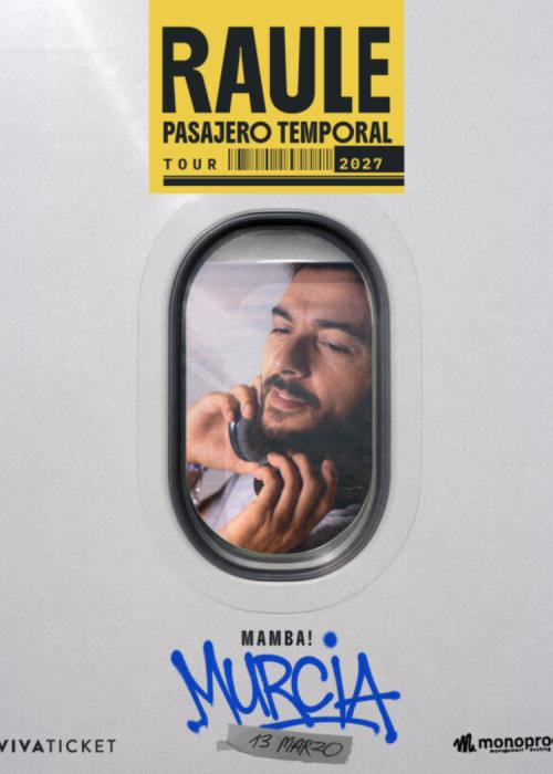 Cartel de Concierto de Raule en Murcia