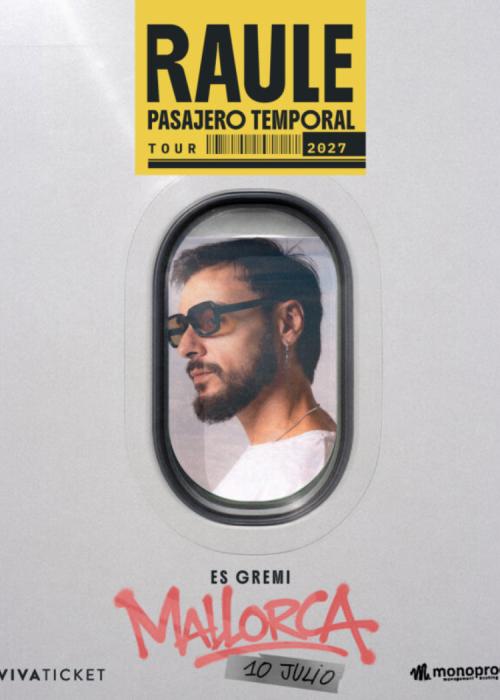 Cartel de Concierto de Raule en Palma de Mallorca