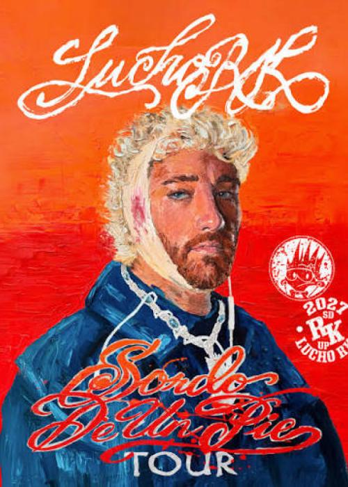 Cartel de Concierto de Lucho RK en Valencia (29 de Abril)