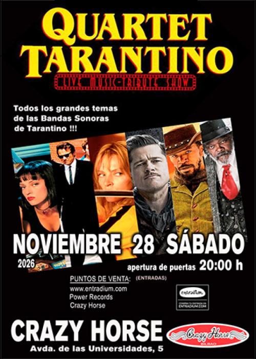 Cartel de QUARTET TARANTINO
