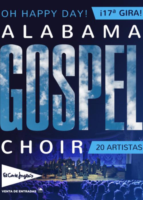 Cartel de Alabama Gospel Choir en Málaga
