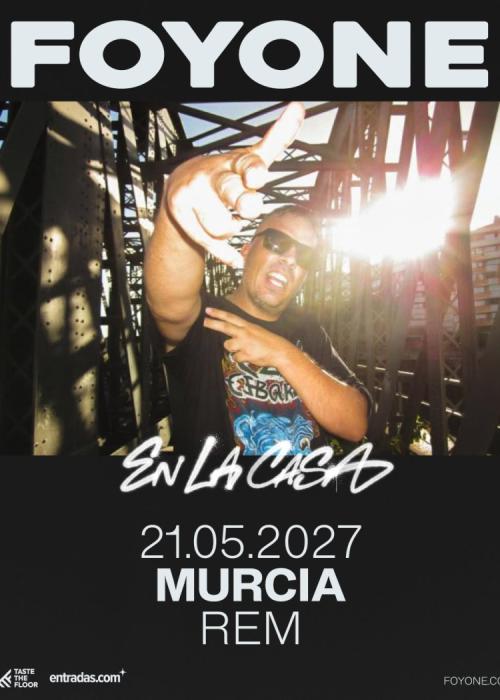Cartel de Concierto de Foyone en Murcia