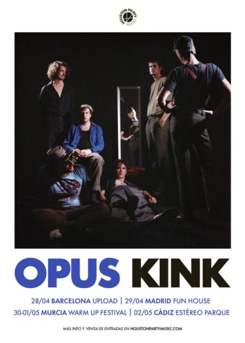 Cartel de Concierto de Opus Kink en Cádiz