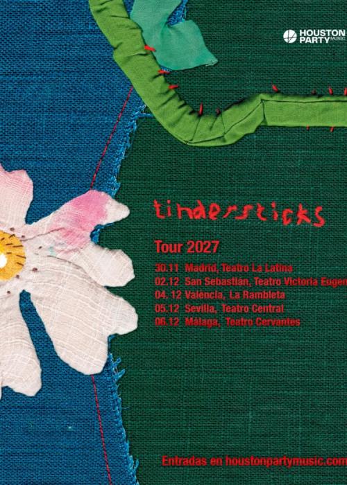 Cartel de Concierto de Tindersticks en Málaga