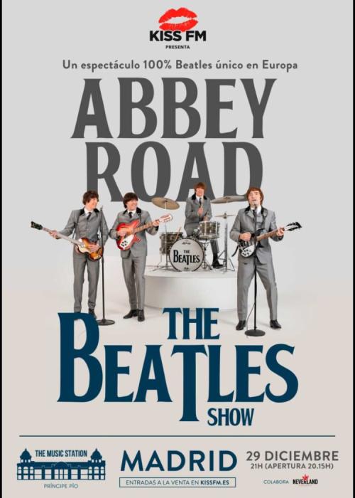 Cartel de Abbey Road: Tributo a The Beatles en Madrid