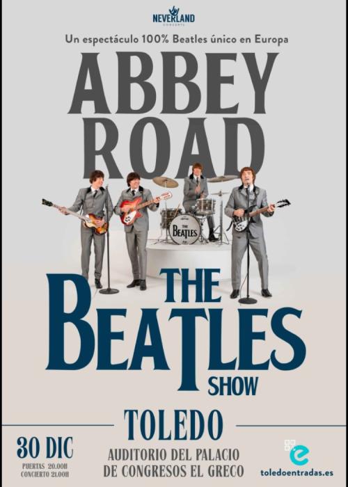 Cartel de Abbey Road: Tributo a The Beatles en Toledo