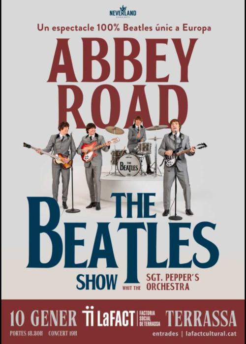 Cartel de Abbey Road: Tributo a The Beatles en Terrassa