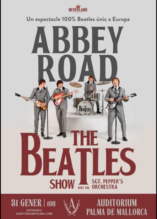 Cartel de Abbey Road: Tributo a The Beatles en Palma de Mallorca