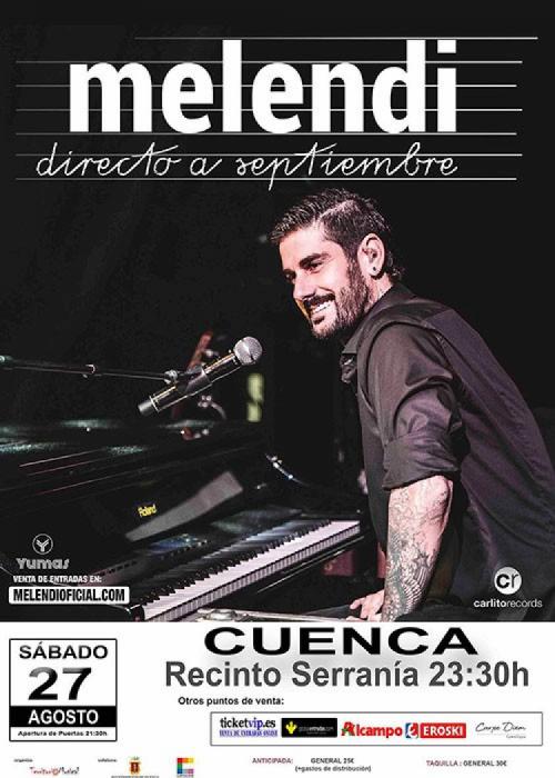 Concierto de Melendi en Cuenca