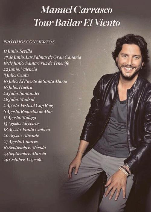 Concierto de Manuel Carrasco en Santurtzi