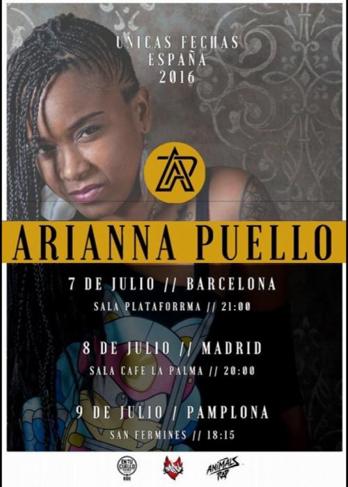 Concierto de Arianna Puello en Pamplona