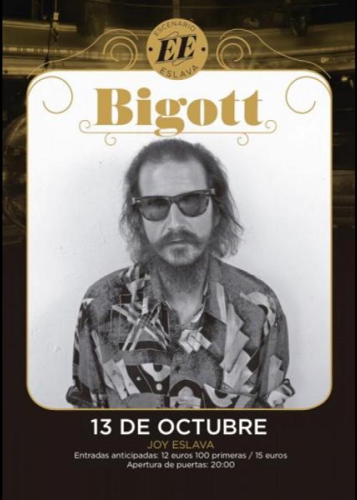 Concierto de Bigott en Madrid