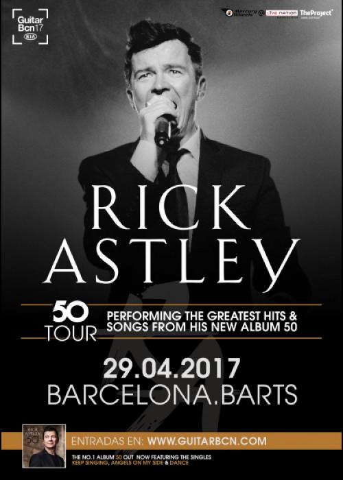 Concierto de Rick Astley en Barcelona