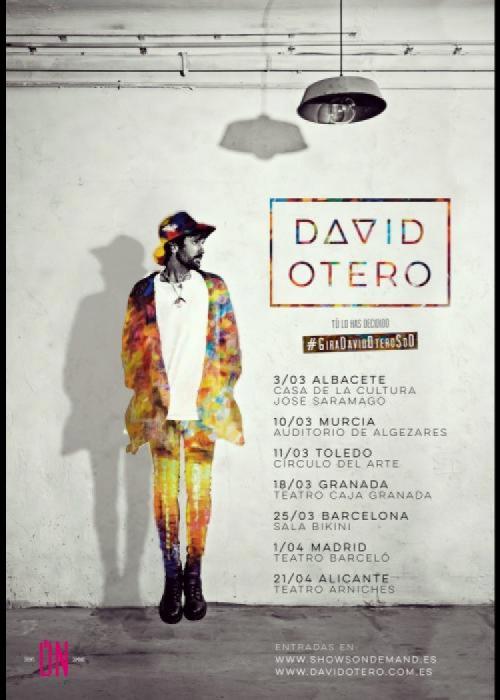 Concierto de David Otero en Barcelona