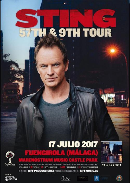 Concierto de Sting en Fuengirola (Málaga)