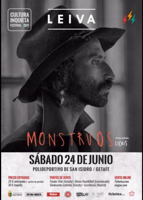 Concierto de Leiva en Getafe