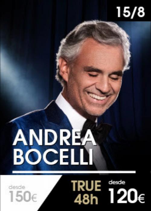 Concierto de Andrea Bocelli en Marbella