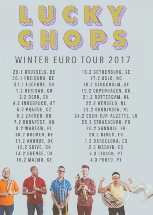 Concierto de Lucky Chops en Barcelona