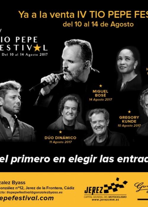 Concierto de Miguel Bosé en Jerez de la Frontera
