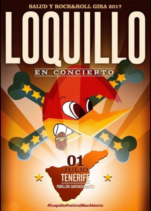 Concierto de Loquillo en San Cruz de Tenerife