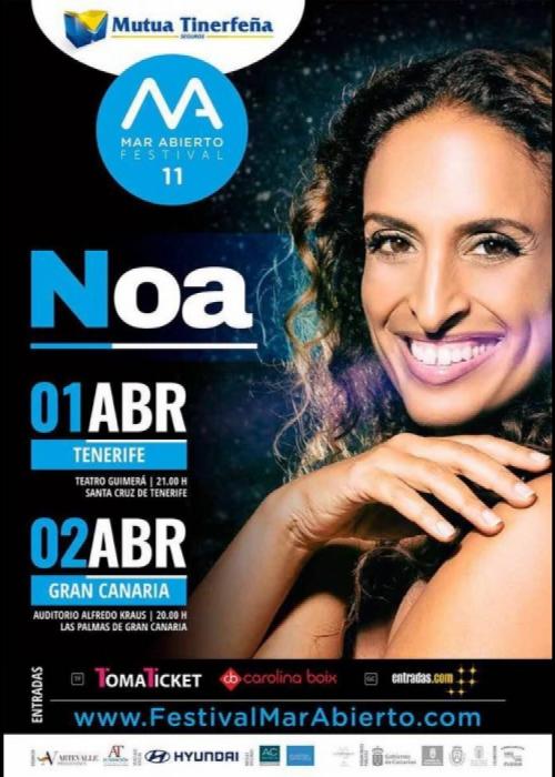 Concierto de Noa en Las Palmas de Gran Canaria