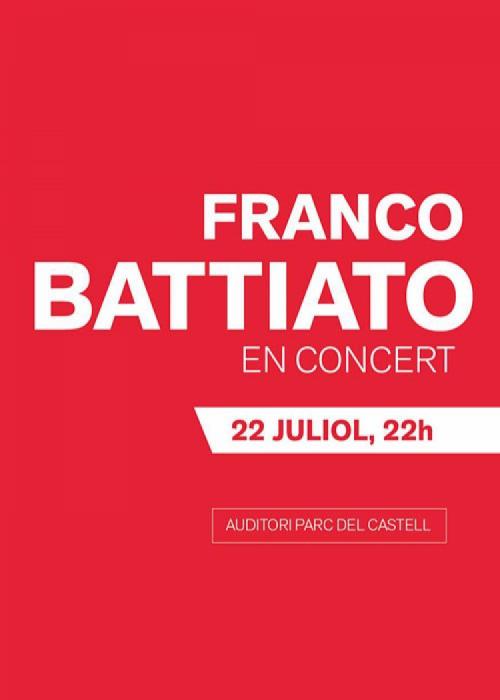 Concierto de Franco Battiato en Peralada