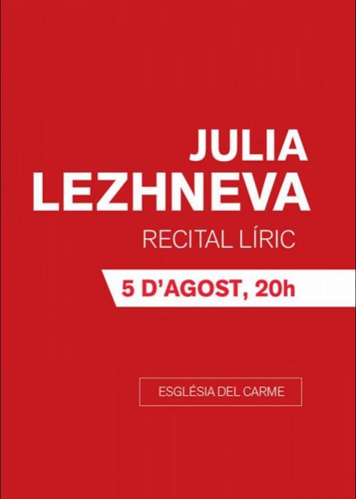 Concierto de Julia Lezhneva en Peralada