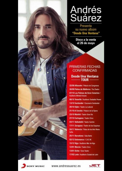 Concierto de Andrés Suárez en Barcelona