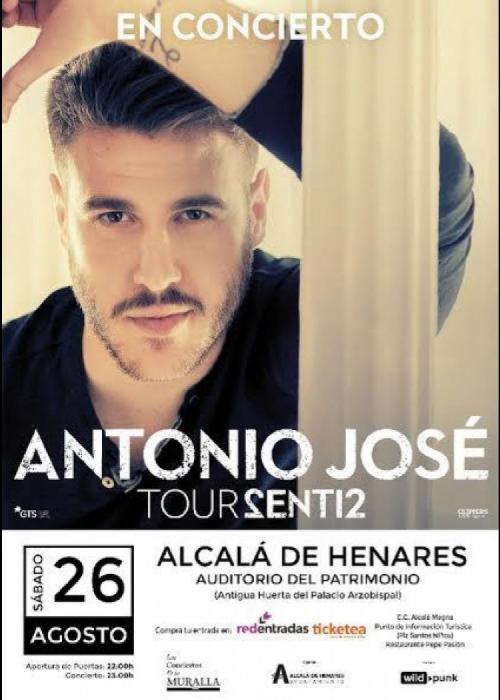 Concierto de Antonio José en Alcalá de Henares