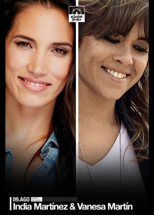 Concierto de Vanesa Martín + India Martínez en Gandia