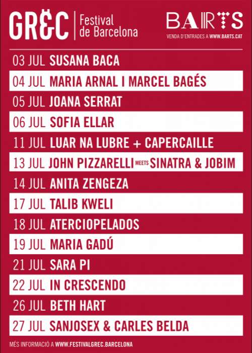 Concierto de Sofía Ellar en Barcelona