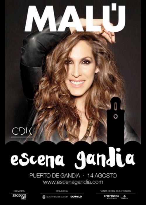 Concierto de Malú en Gandia
