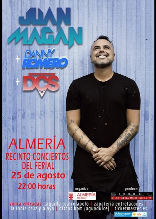 Concierto de Juan Magán en Almería
