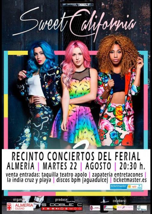 Concierto de Sweet California en Almería