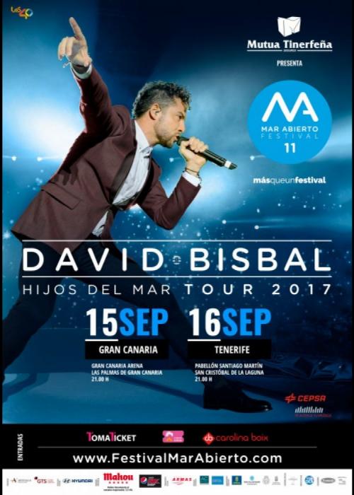 Concierto de David Bisbal en Tenerife