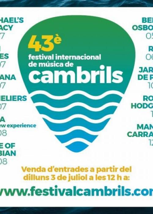 Concierto de Manuel Carrasco en Cambrils